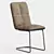 Modern Metal Chair: Halmar K-268 3D model small image 3