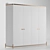 Kayra Stylish Wardrobe: Modern, Spacious, and Versatile 3D model small image 2