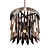 Elegant Chandelier: Arteriors' Waldorf Beauty 3D model small image 3