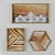 Scandinavian Rustic Wood Wall Art 3D model small image 2