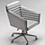 Zuo Modern Bronx Ergonomic Chair 3D model small image 5