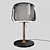 EVEDAL Marble Gray Desk Lamp 3D model small image 1