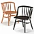 Estate Dining Chair: Industrial Elegance for your Dining Space 3D model small image 1