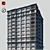 Modern Commercial Corner Building 3D model small image 3