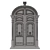 Classic Max Wray Door 3D model small image 5