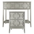 Austin Home Console/Nightstand with Drawers 3D model small image 2