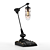 Vintage Industrial Table Lamp 3D model small image 1