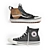 Sleek Vans & Converse: Poly Mid 3D model small image 1