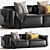 Develius Modular Sofa Set 3D model small image 2