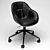 Elegant Leather Chair: HAY AAC-153 3D model small image 2