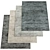 Luxury Shaggy Carpet: Soft & Stylish 3D model small image 1