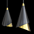 Lightstar Cone Pendant - 757010 3D model small image 2