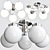 Arte Lamp Cloud Pendant Light - A8170PL-5SS 3D model small image 1
