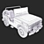 Rugged Blue Jeep: High-Quality, Animatable 3D Model 3D model small image 5