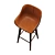 Elegant Leather Bar Stool 3D model small image 2