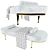 Modern Charade Capsule Daybed 3D model small image 2