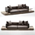 Contemporary Dock Sofa 3D model small image 1