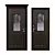 Securemme Thermowood Doors 3D model small image 1