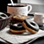 Elegant Coffee Decor Set 3D model small image 3