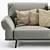 Modern Configurable Margot Sofa 3D model small image 4