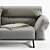 Modern Configurable Margot Sofa 3D model small image 5