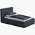 Modern Single Bed: Corona 3D 3D model small image 3