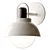 Sleek Arc Vanity Sconce 3D model small image 12