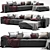 Modern Corner Sofa - High-Quality, Stylish Design 3D model small image 2