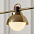 Sleek Arc Hanging Light 3D model small image 3
