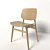 Title: Sleek Ergonomic Chair 3D model small image 1