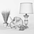 Dino Skull Decor Set 3D model small image 3