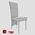 Elegant Elenoire Chair: Italian Sophistication 3D model small image 3