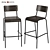 Modern Industrial Agape Bar Stool 3D model small image 1