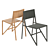 Sleek Single Frame Chair | High Quality Design 3D model small image 3