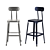 Versatile Schoolhouse Stool : Maximizing Utility & Comfort 3D model small image 1