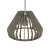 Parametric Wooden Pendant Light 3D model small image 2