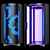 Sunflower V50 Vertical Tanning Bed 3D model small image 1