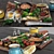 Ultimate English Breakfast Platter 3D model small image 1