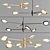 Elegant LED Chandelier: Rim Collection 3D model small image 3