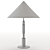 Sleek Stacked Table Lamp 3D model small image 3