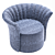 Elegant Modern Chair 3D model small image 3