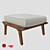 Luxury Bay Ottoman: Elegant & Versatile 3D model small image 2