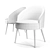 Tekna P: Modern Poly Chair 3D model small image 2