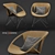 Contemporary Elegance: Suki Armchair by Janice Feldman 3D model small image 1