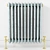 Classic Cast Iron Radiator 3D model small image 1