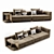 Luxury Comfort: Vittoria Frigerio Brandolini 3D model small image 1