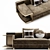 Luxury Comfort: Vittoria Frigerio Brandolini 3D model small image 2