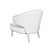 Elegant Aston Armchair: Versatile Luxury 3D model small image 5