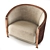 Rugiano Armchair: Elegant and Stylish 3D model small image 3