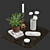 Stylish H&M Home Decor 3D model small image 1